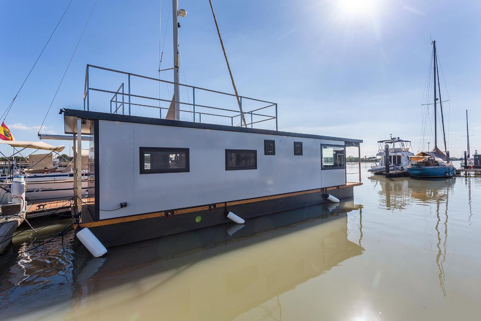 Azvalia Luxury Casa Barco New York And Texas-Unique Houseboat Experience Hotel Ел Пуерто де Санта Мария Екстериор снимка